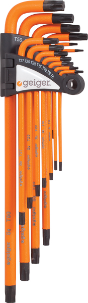 T6-T50 Torx Key Wrench Set (13pc.)